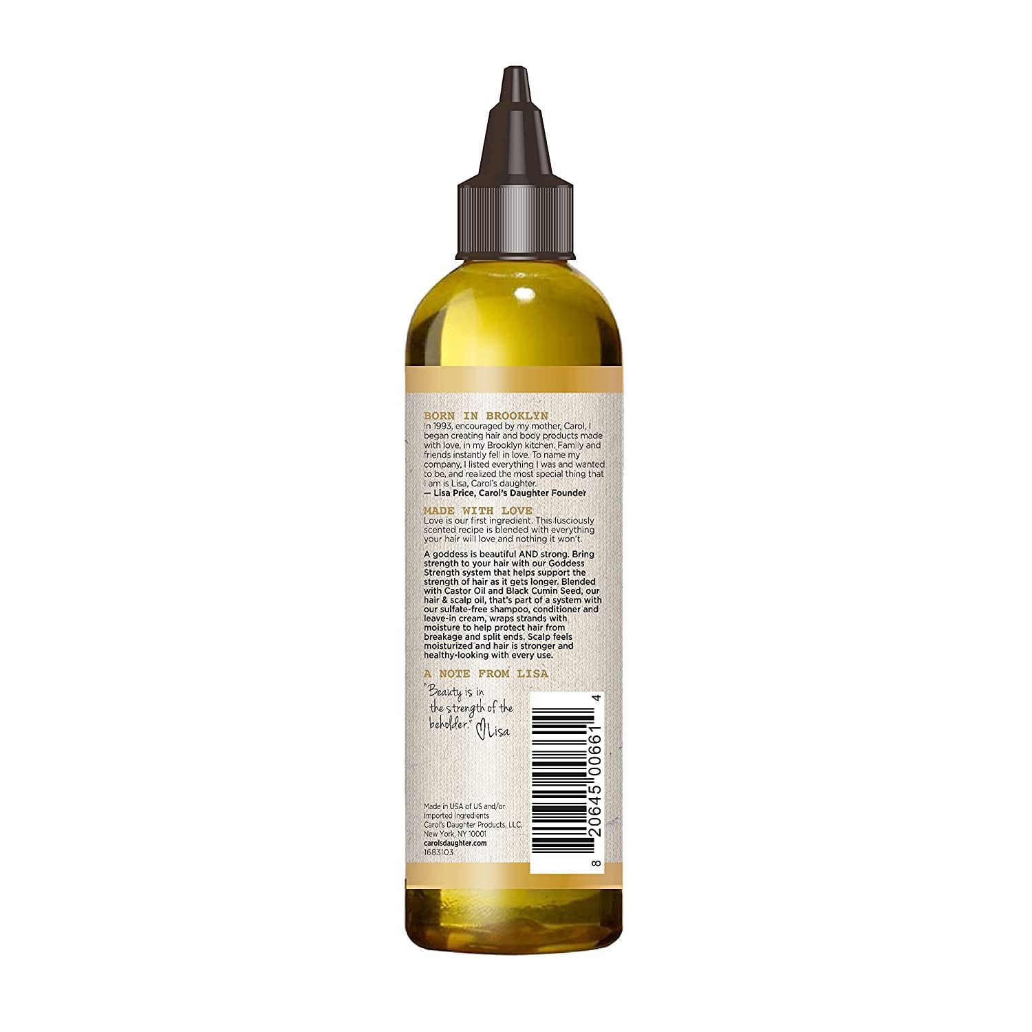 Carol's Daughter Strength 7 Oil Blend Scalp and Hair Oil for Wavy, Coily