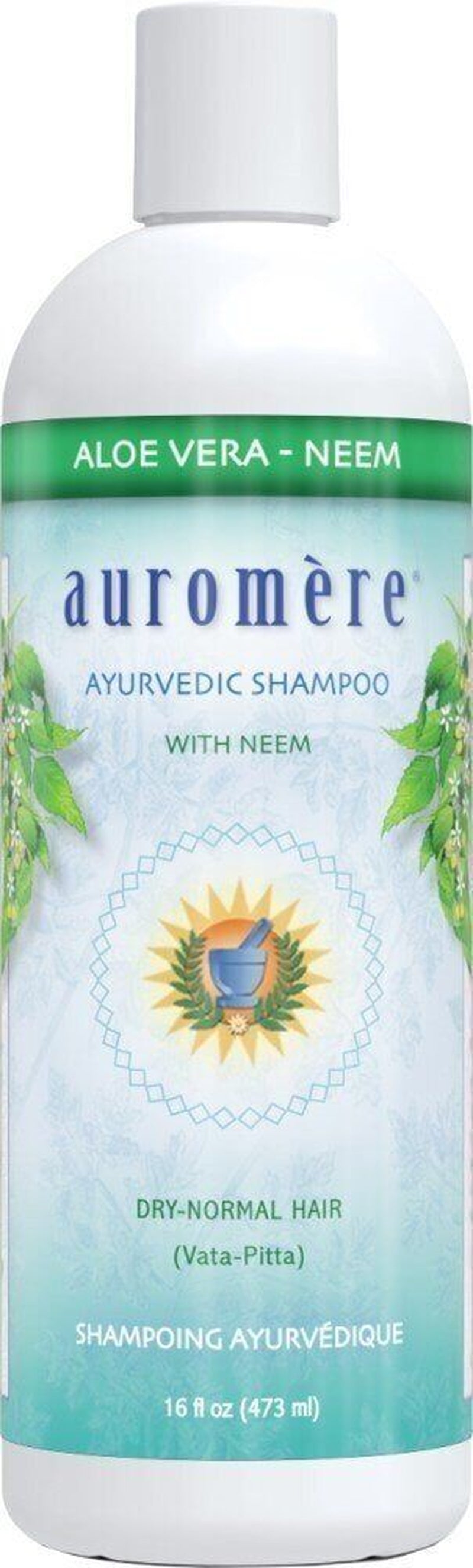 Auromere Ayurvedic Products Shampoo Aloe Vera Neem 16 Oz Liquid