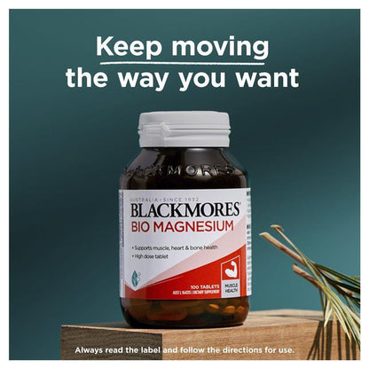 Blackmores Bio Magnesium 100 Tablets