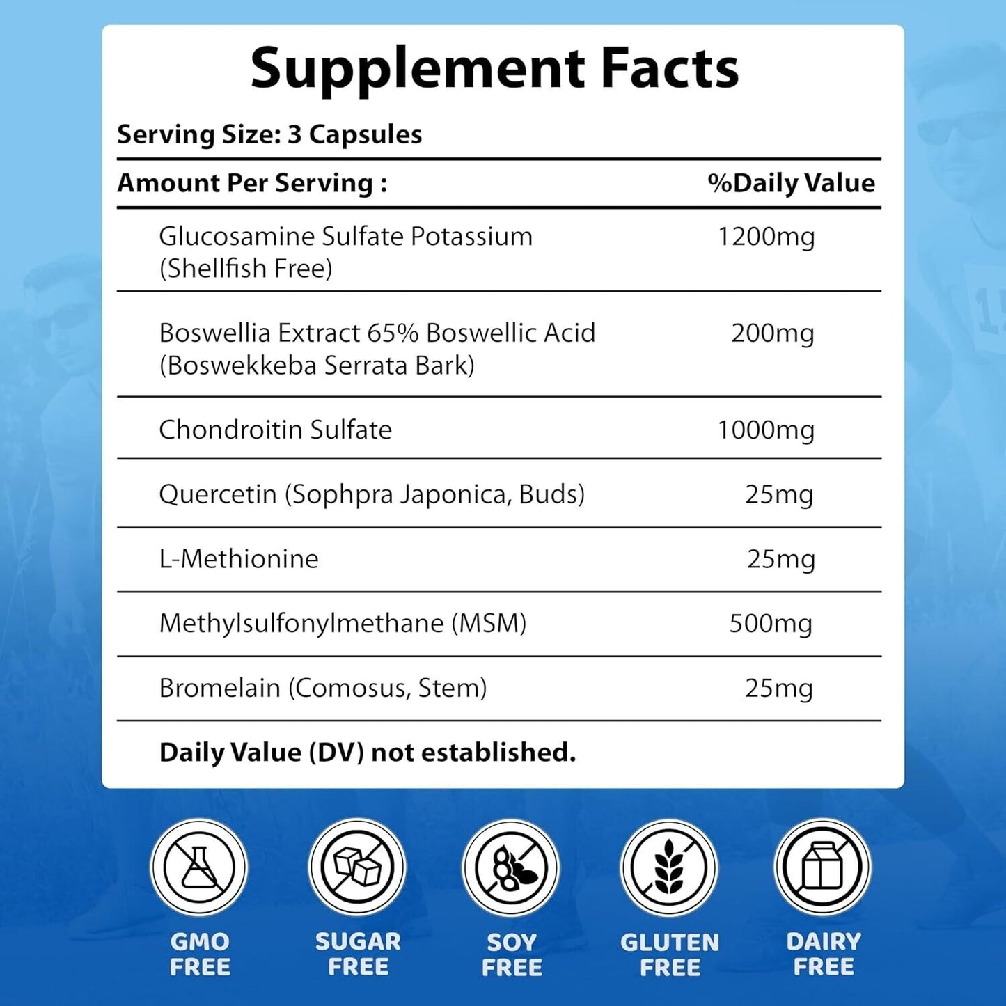 Advanced Joint Support Glucosamine Chondroitin, 120 Capsules