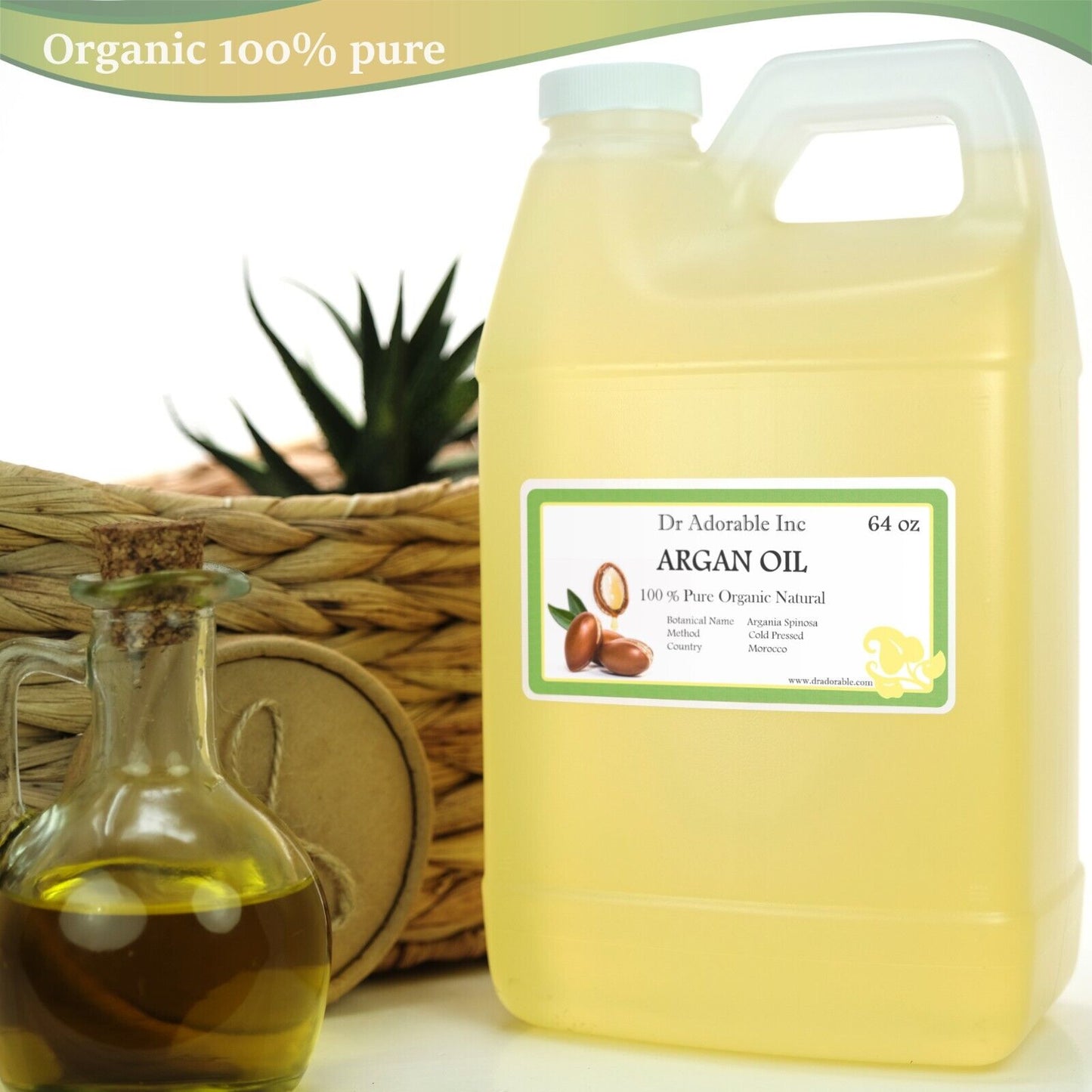 Moroccan Argan Oil 100% Pure Organic  Many Sizes to Choose From