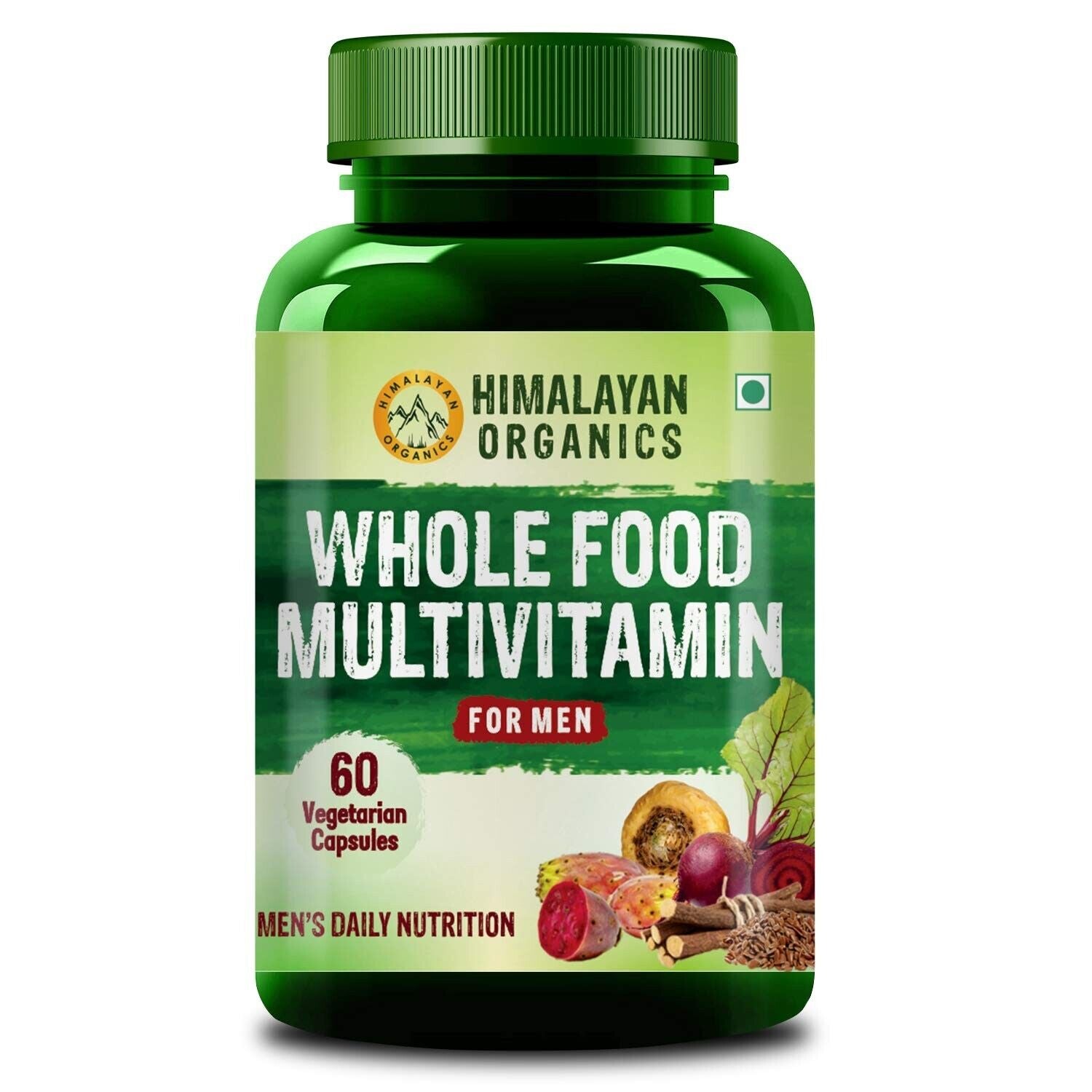 Combo Organic Whole Food Multivitamin & Ashwagandha 1000Mg Capsules