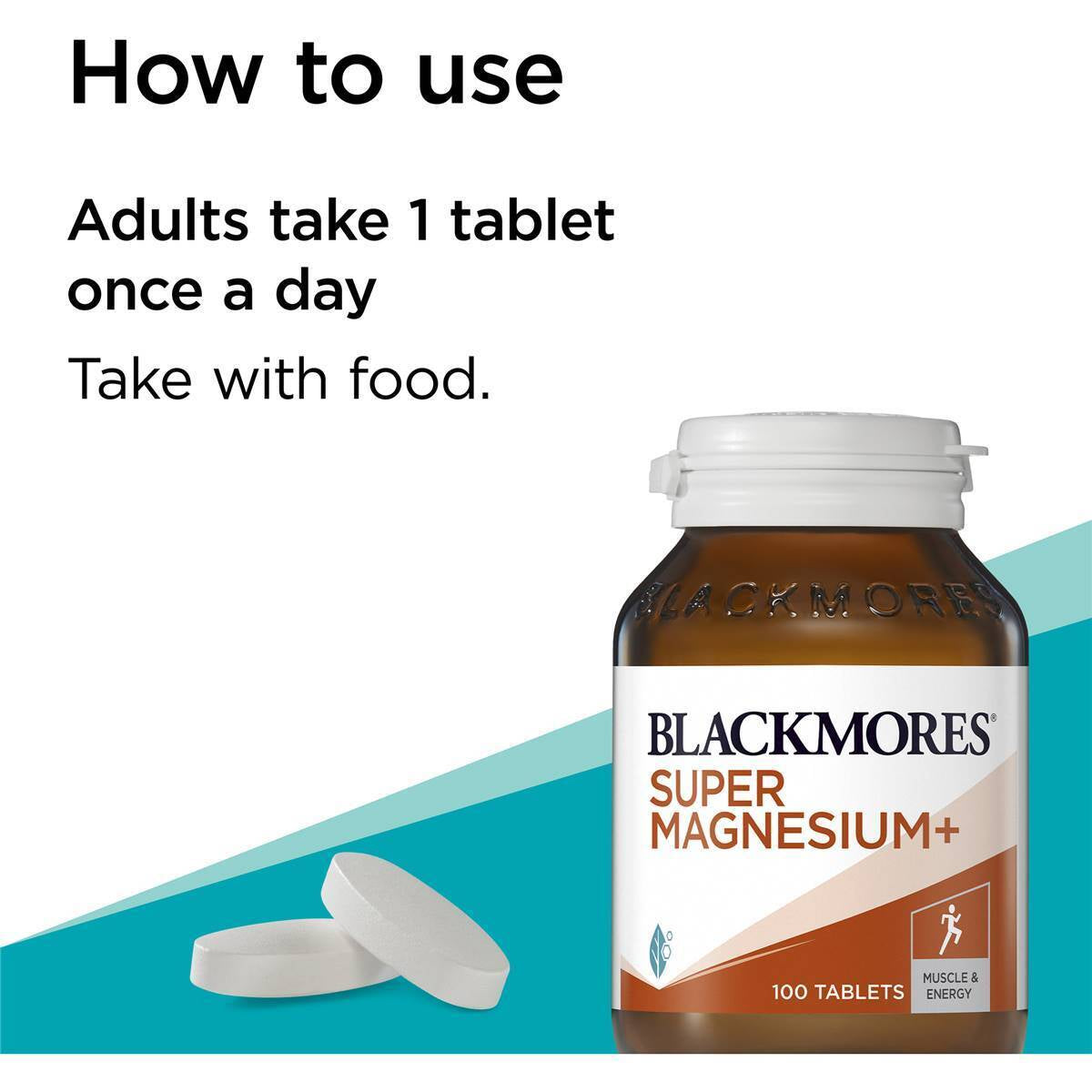 Blackmores Super Magnesium+ 100 Tablets