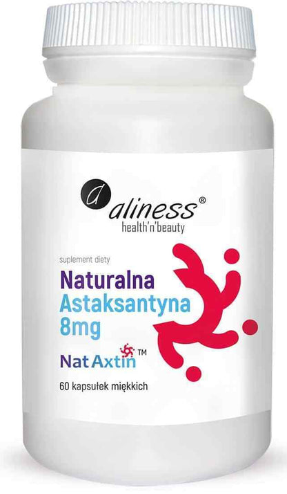 ALINESS Natural Astaxanthin Nat Axtin 8Mg 60 Capsules