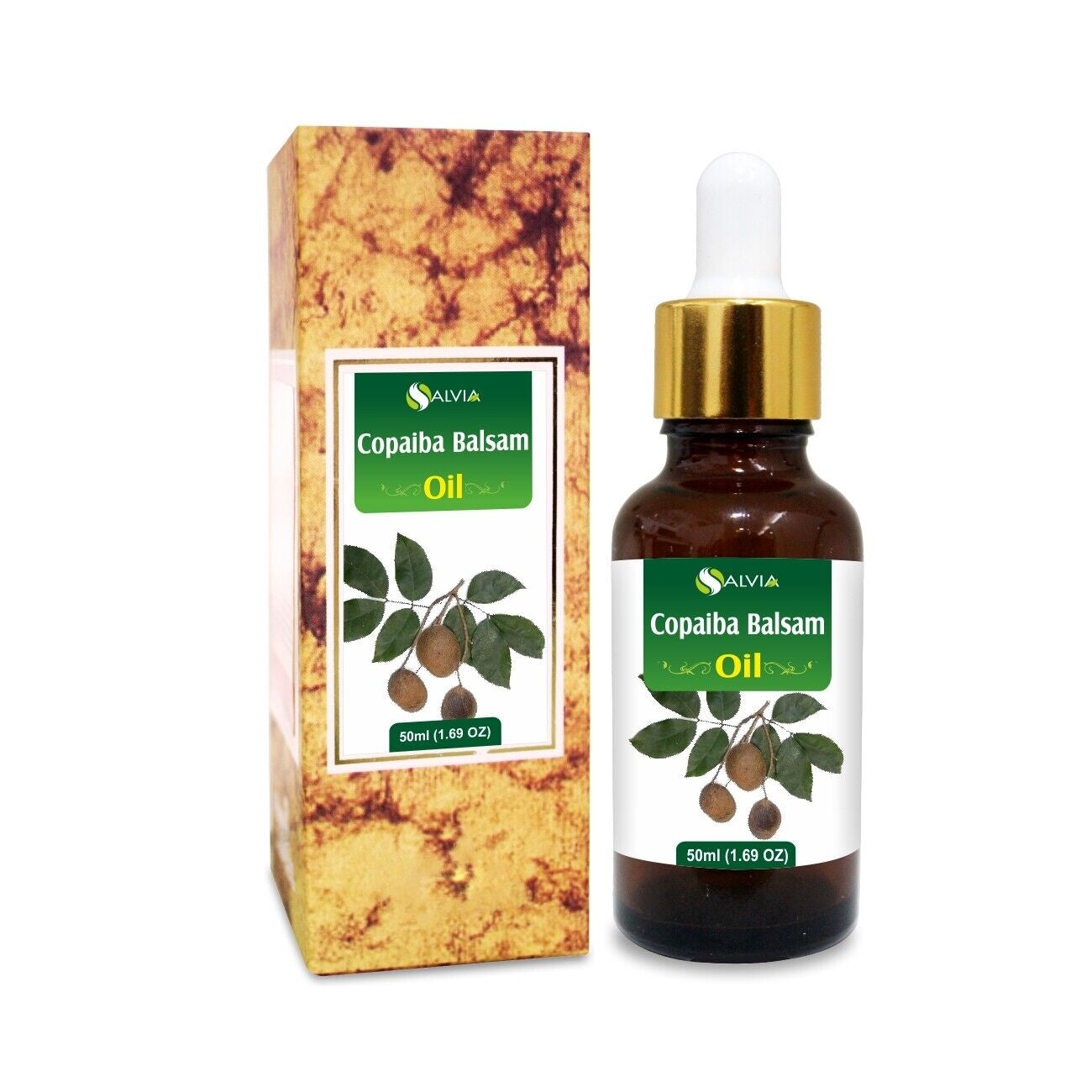 Copaiba Balsam (Copaifera Officina) 100% Pure & Natural Carrier Oil -[10Ml-25 L]