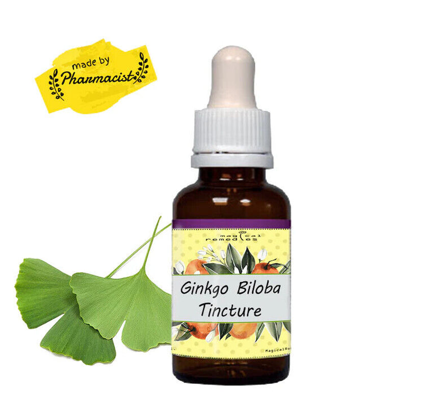 Tincture Ginkgo Biloba. All Natural.