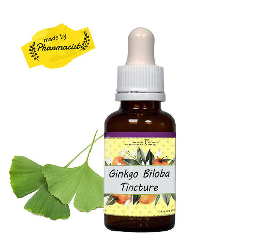 Tincture Ginkgo Biloba. All Natural.