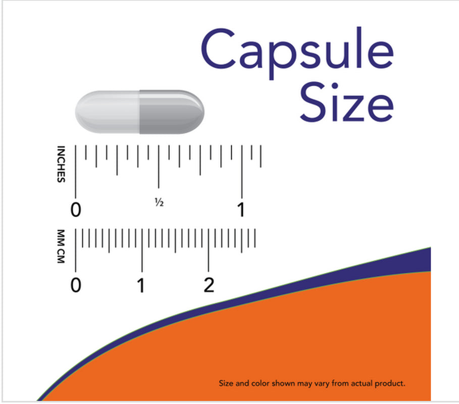 NOW Foods GABA, 750 Mg, 100 Cápsulas Vegetales