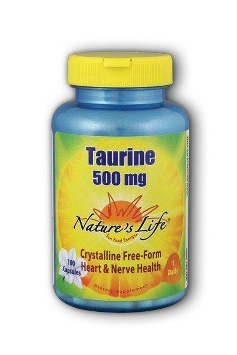 Natures Life Taurine 500Mg 100 Capsule