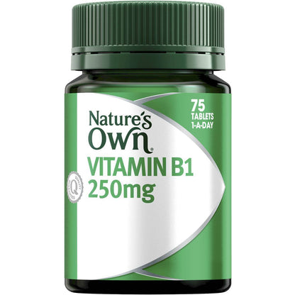 Nature'S Own Vitamin B1 250Mg 75 Tablets