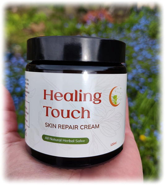 Healing Touch Skin Repair Cream - Eczema, Dry Skin, Baby Rash, Burns, Tattoo