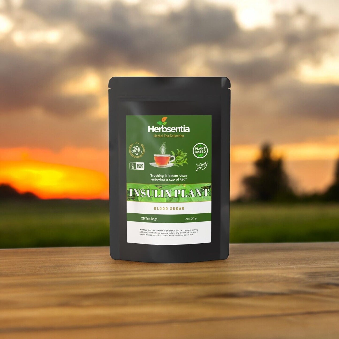 Herbsentia Insulin Plant Tea - (Premium)