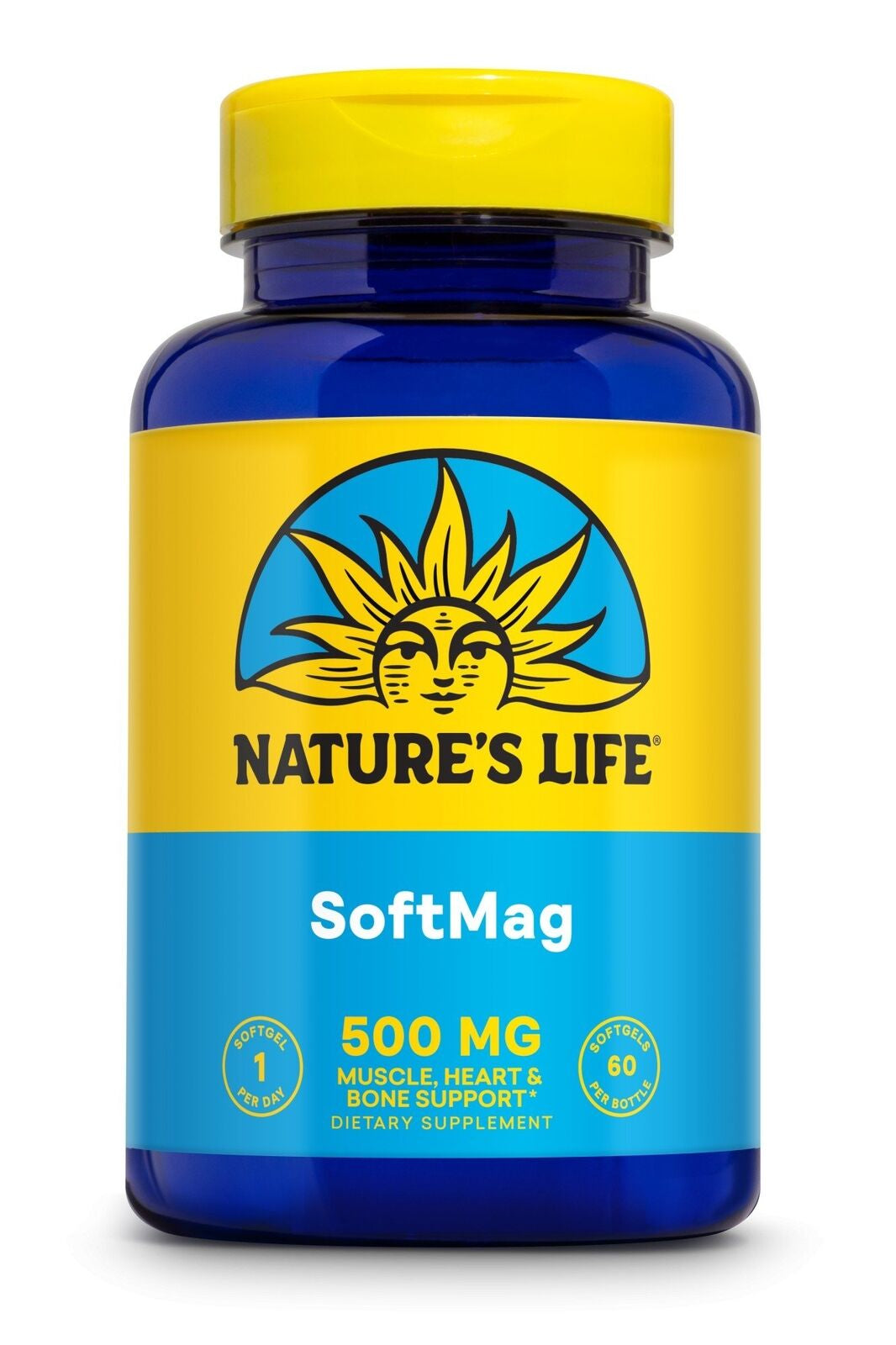 Natures Life Softmag 500 Mg 60 Softgel