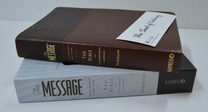 The Holy Bible: The Message Version (Contemporary Language Bonded Leather)