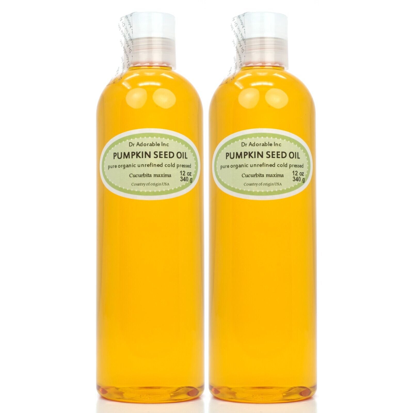 Unrefined Pumpkin Seed Oil 100% Pure 2Oz 4Oz 8Oz 12Oz 16Oz up to Gallon Organic