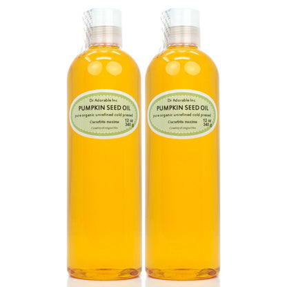 Unrefined Pumpkin Seed Oil 100% Pure 2Oz 4Oz 8Oz 12Oz 16Oz up to Gallon Organic