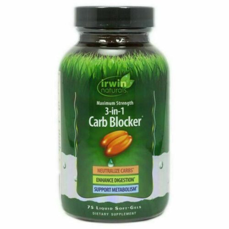 Carb Blocker Weight Loss Natural Insulin Support, 3-In-1 Carb Blocker 84 Soft Gels