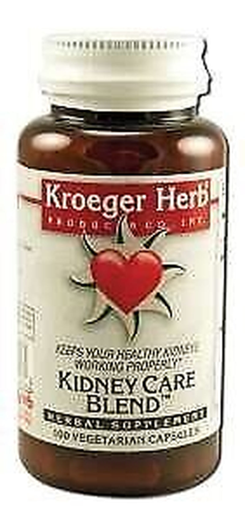 Kroeger Herbs Kidney Care Blend 100 Vegcap