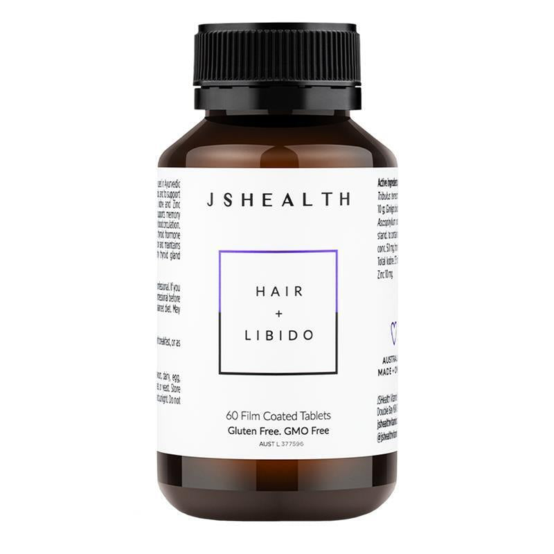 JSHEALTH Hair + Libido Formula 60 Tablets