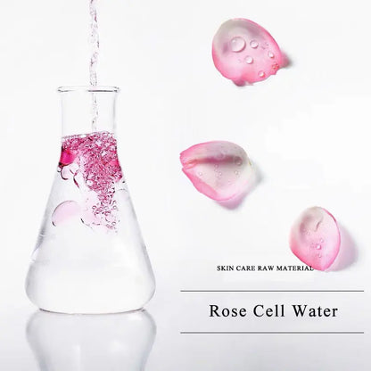 Pure Rose Cell Water Non-Rose Hydrosol Fading Whitening Moisturizing Brightening Anti-Wrinkle Firming Wet Compress Toner Spray