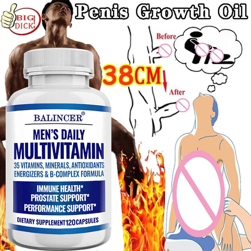 One Daily Multivitamin for Men, 30/60/120 Vegetarian Capsules- Men'S Health