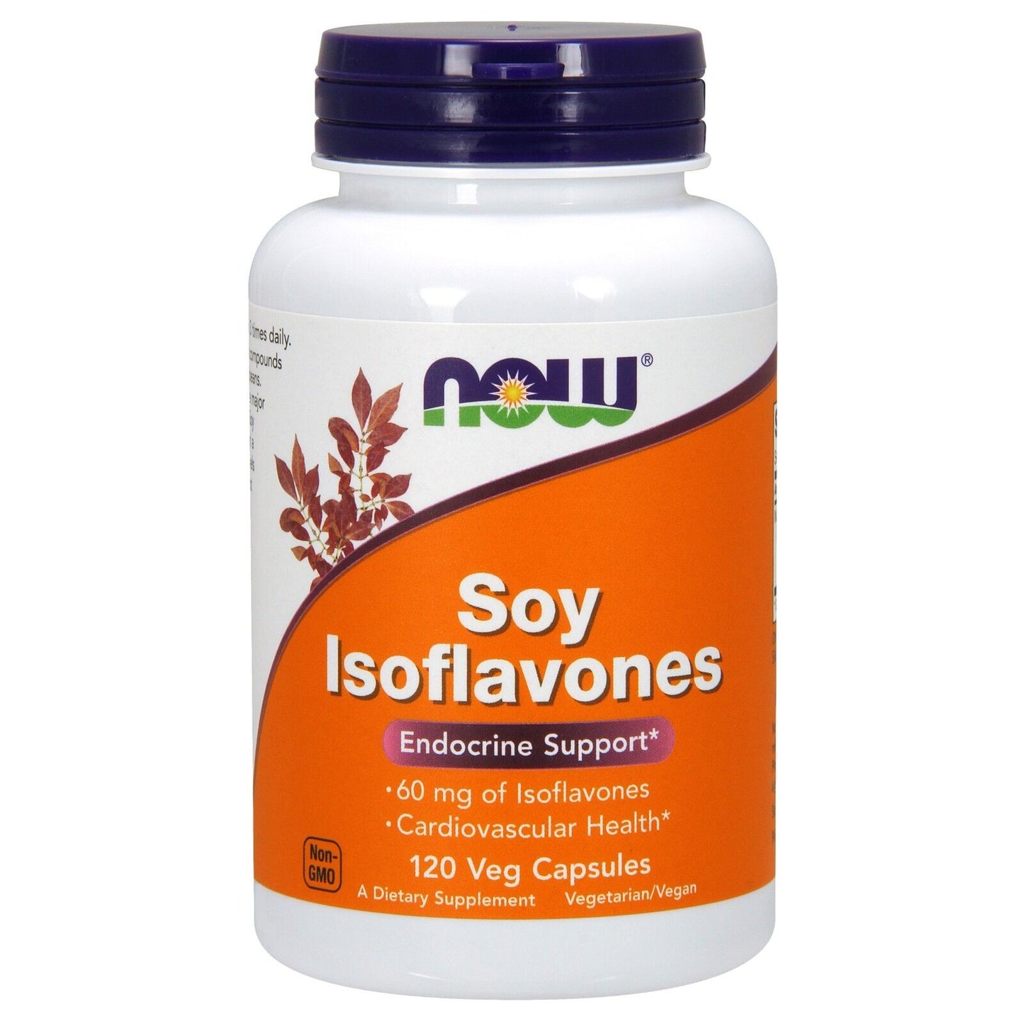 NOW Foods Soy Isoflavones, 60 Mg, 120 Veg Capsules