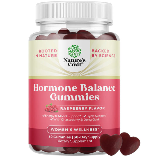 Hormone Balance for Women of All Ages - PMS Gummies and Cycle Support Supplement