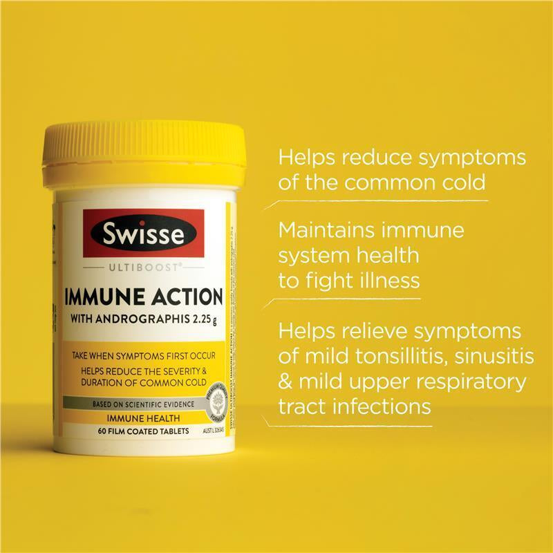 Swisse Immune Action 60 Tablets