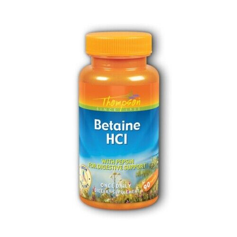 Betaine HCI with Pepsin 90 Tabs 324 MG by Thompson