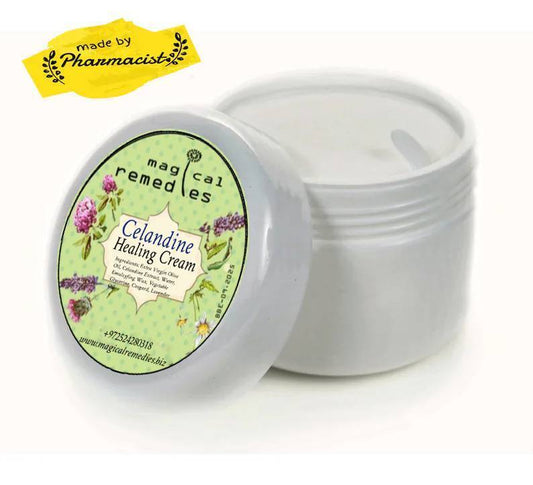 Celandine Healing Cream .Wonderful Way to Treat Skin Diseases