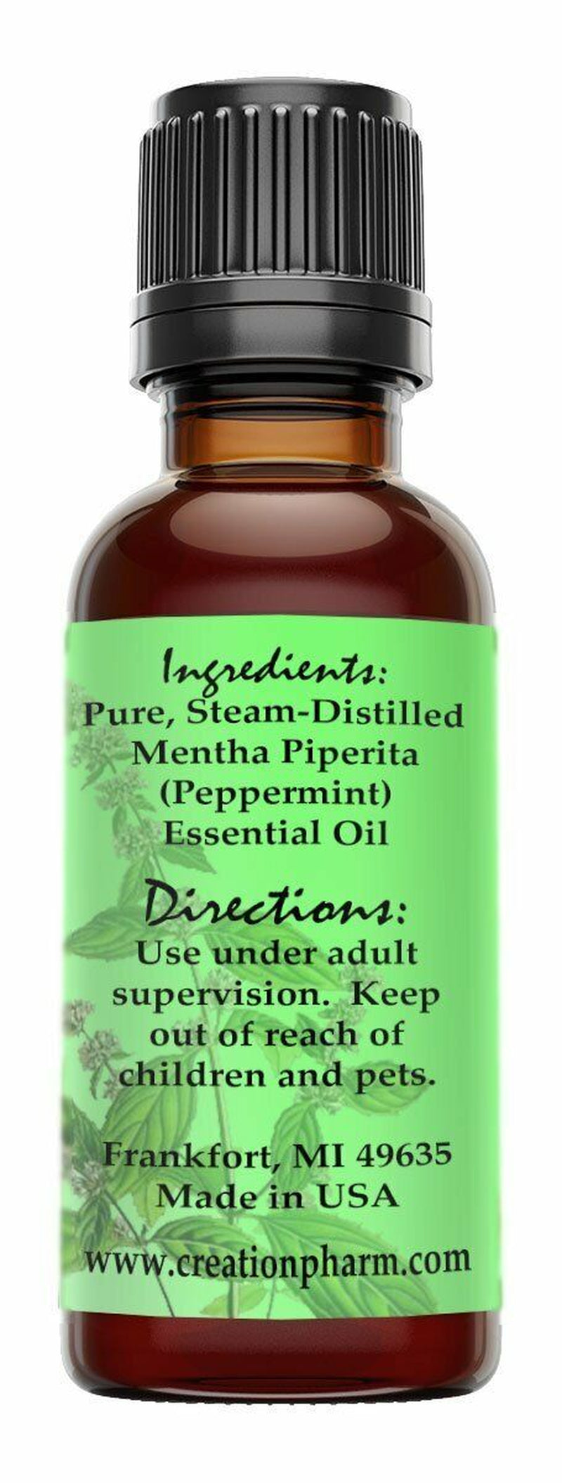 Peppermint Essential Oil 30 Ml - 100% Pure - Aceite De Mentha