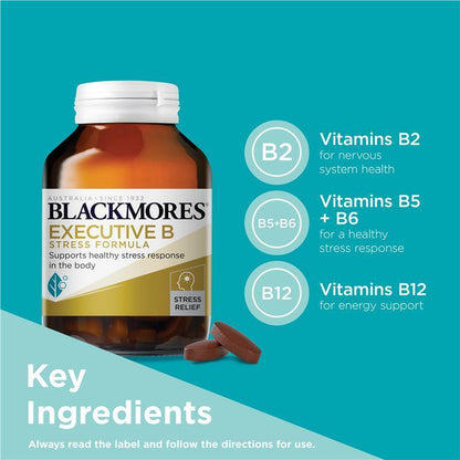 Blackmores Executive B Stress 62 Tablets