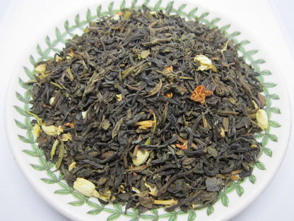 Jasmine Green Tea - 1 Oz (28G) Sampler Size - Loose Leaf Blend