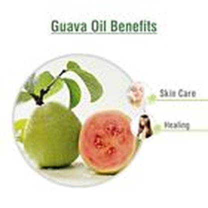 Guava (Psidium Guajava) 100% Pure & Natural Carrier Oil - {10Ml - 25 L}.