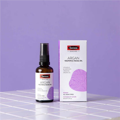 Swisse Skincare Argan Youthful Facial Oil 50Ml