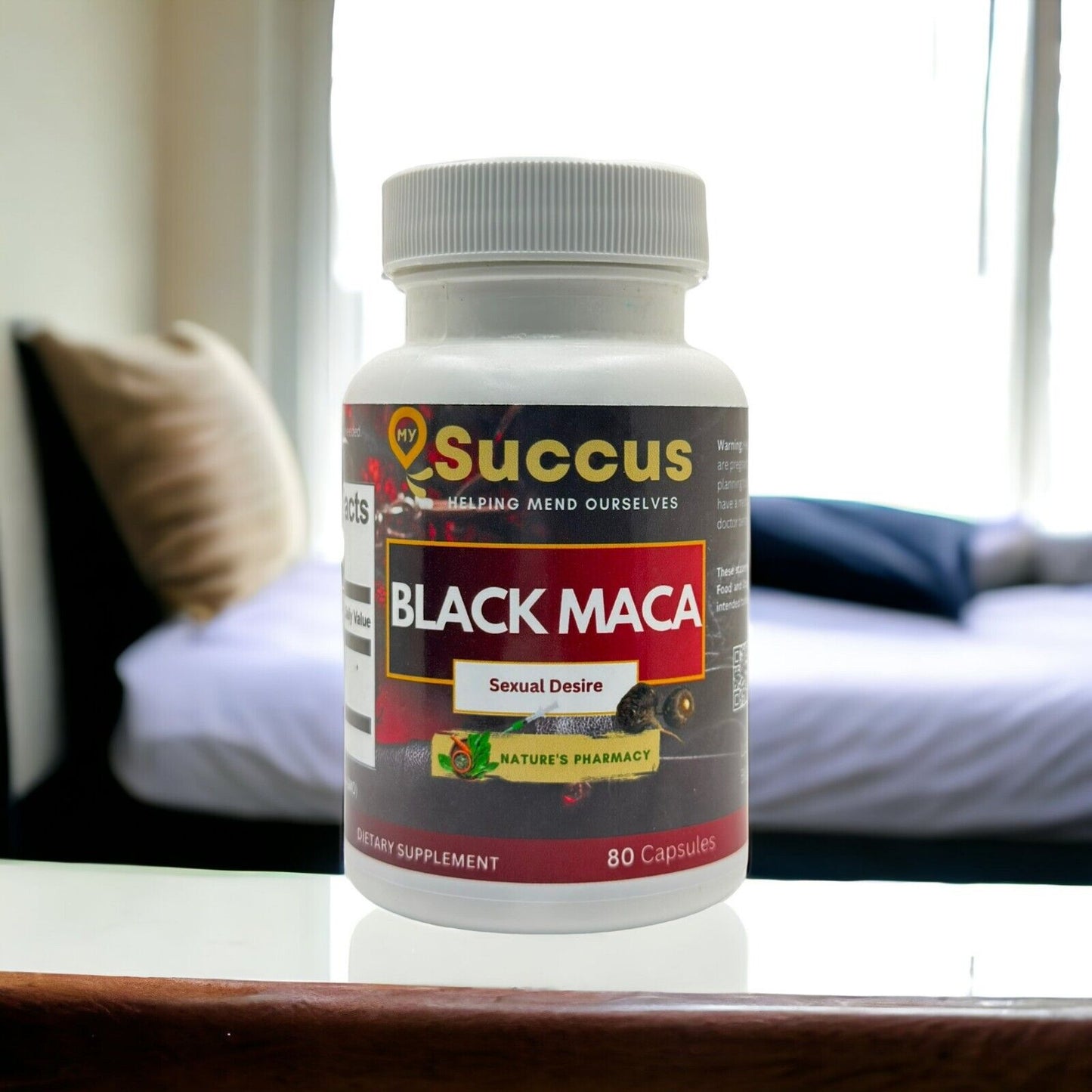 Black Maca Capsules - Potent