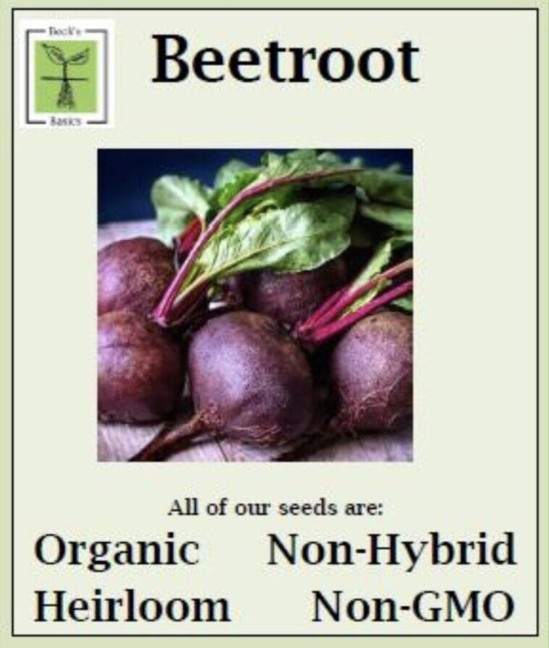 ORGANIC, NON-GMO, NON-HYRID, HEIRLOOM Vegetable Seeds - Autumn/Winter