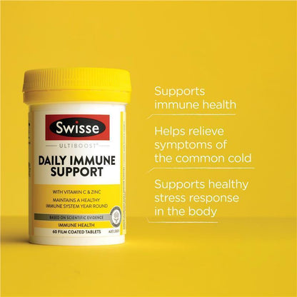 Swisse Daily Immune Support 60 Tablets