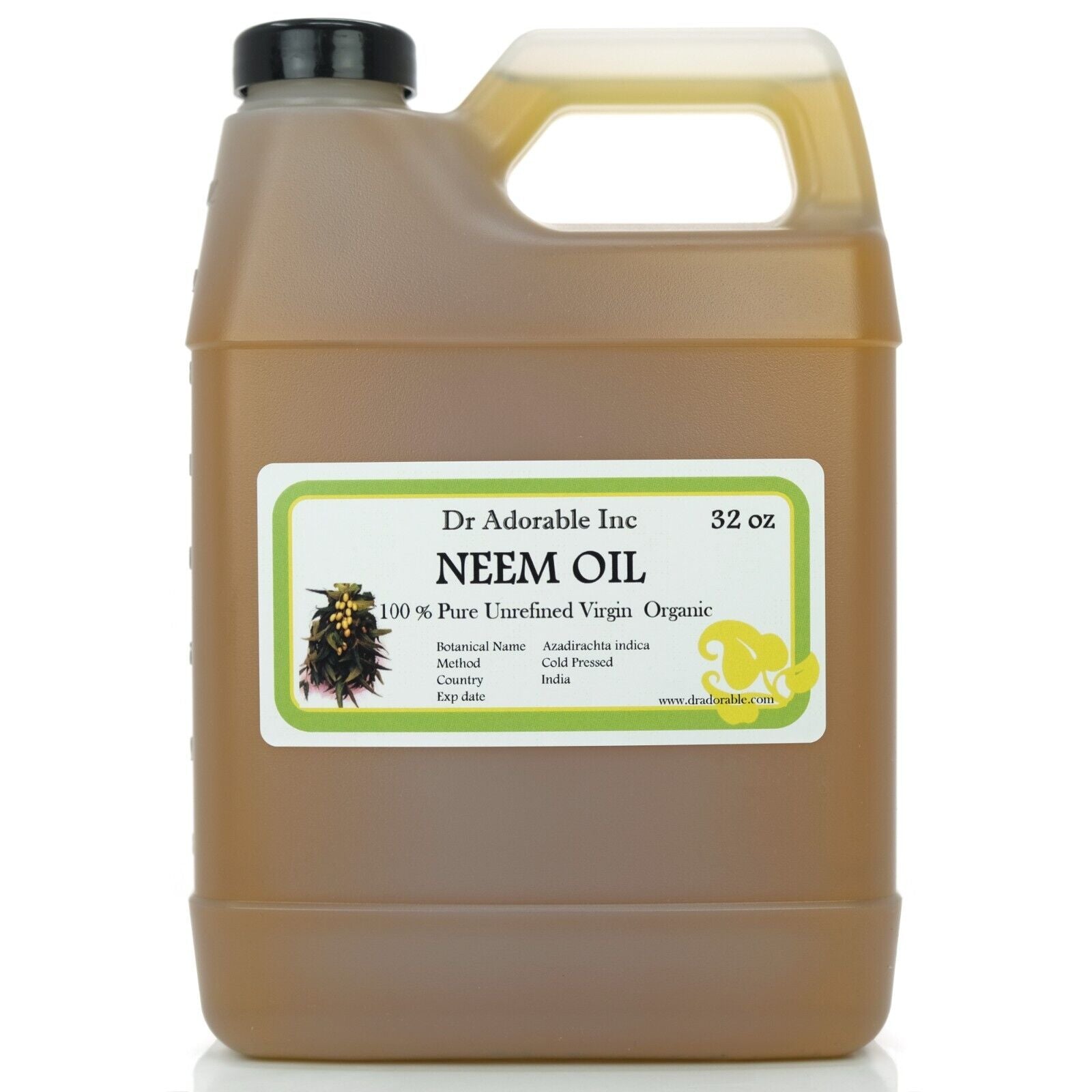 ORGANIC NEEM OIL COLD PRESSED PURE 2 OZ 4 OZ 8 OZ 12 OZ-UP to 1 GALLON