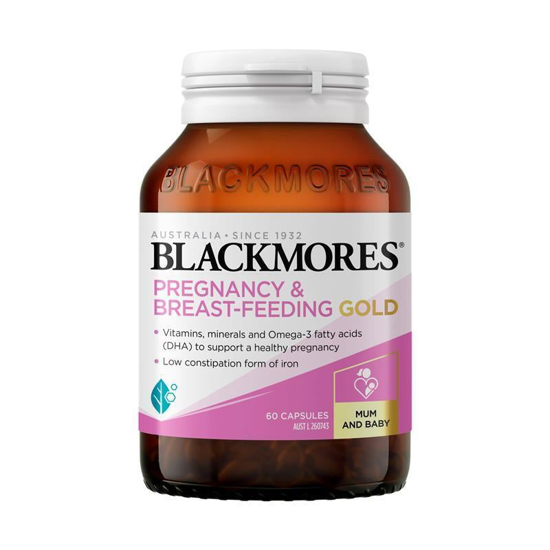 Blackmores Pregnancy and Breastfeeding Gold 60 Capsules