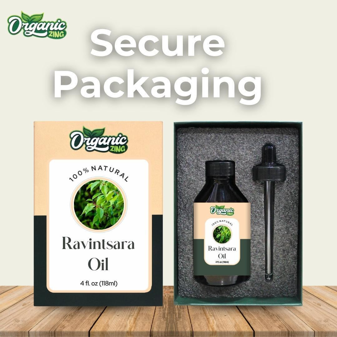 Organic Ravintsara 100% Pure & Natural Essential Oil - {118Ml/3.99 Fl Oz}