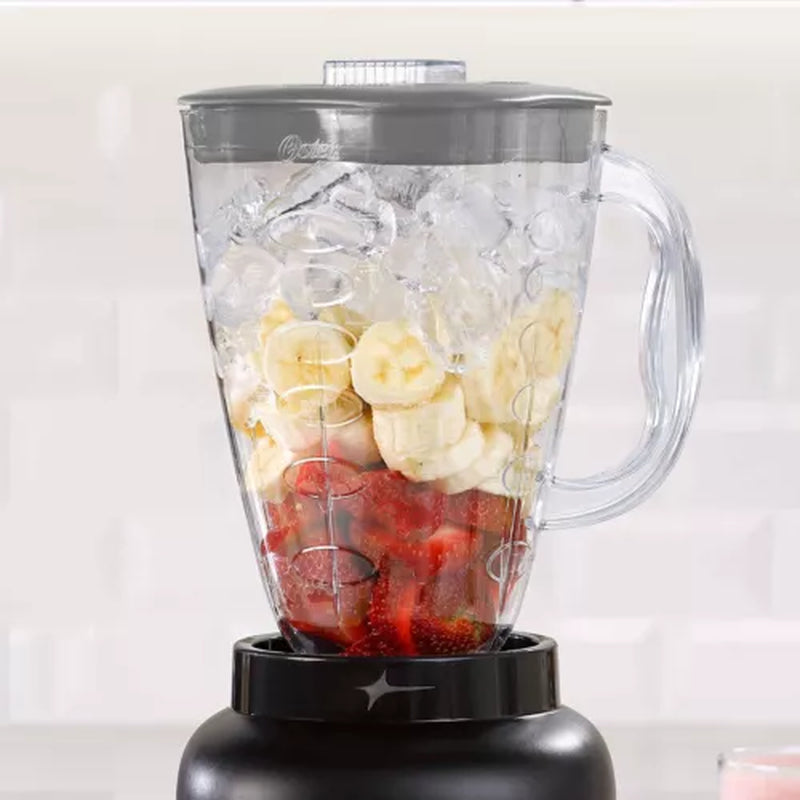 Black 6 Cup Easy-To-Use 5 Speed Blender ，Dishwasher-Sa