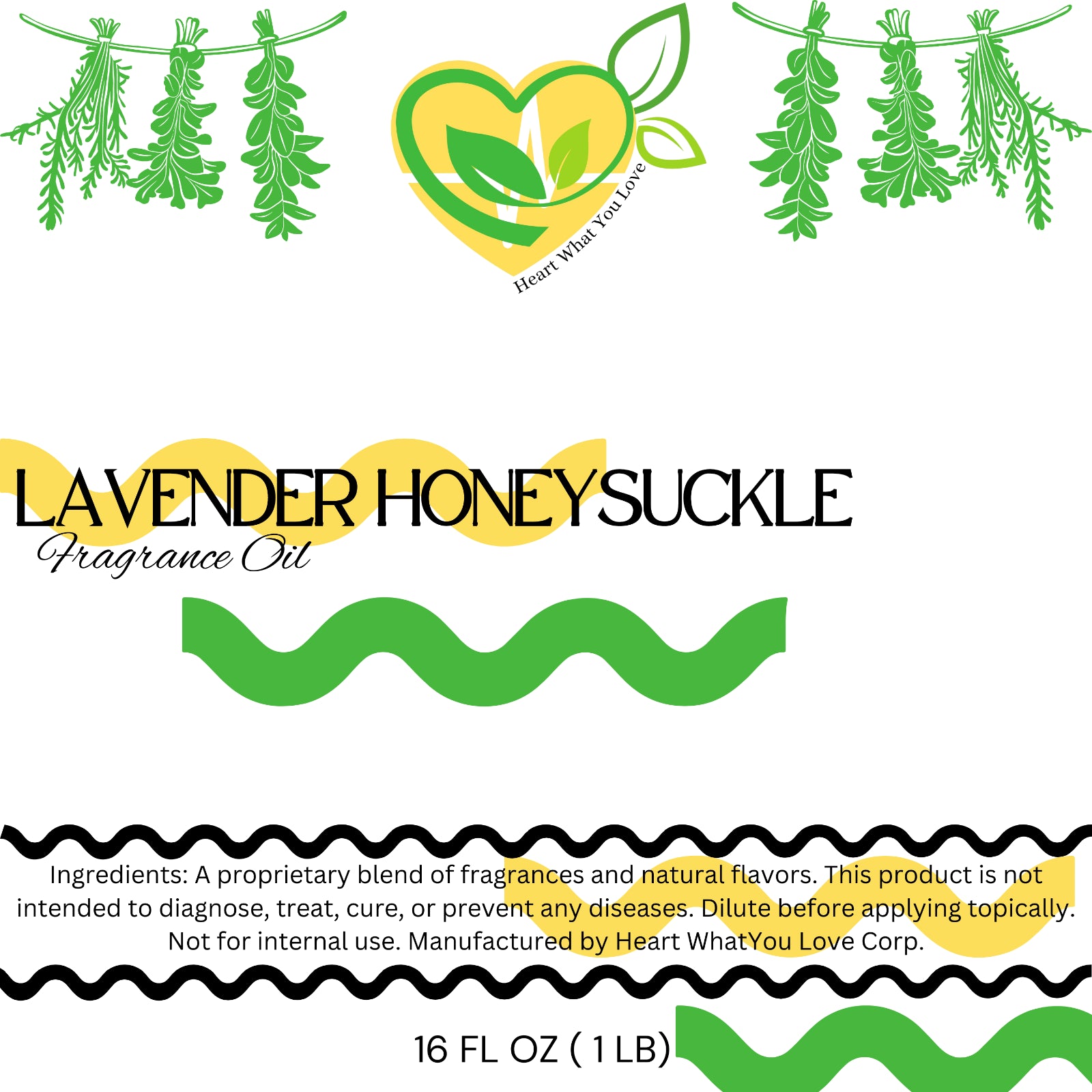 Fragrance Oil Scent DIY Soap Craft Natural Concentrated 2X Lavender Honeysuckle