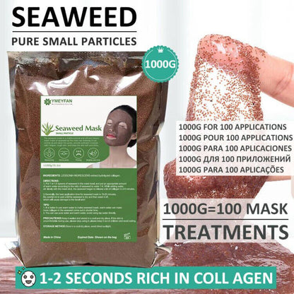 Pure Small Particle Seaweed Algae Collagen Facial Mask Hyrdating