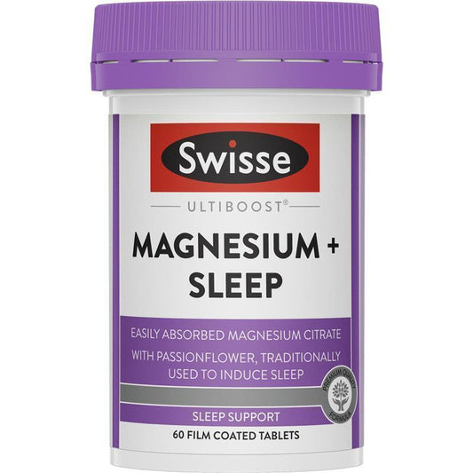 Swisse Ultiboost Magnesium + Sleep 60 Tablets