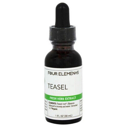 Teasel Herbal Tincture 1 Oz by Four Elements Herbals