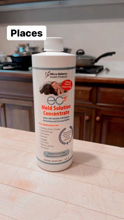 Mold Solution Concentrate All-Natural Botanical, Surfactant