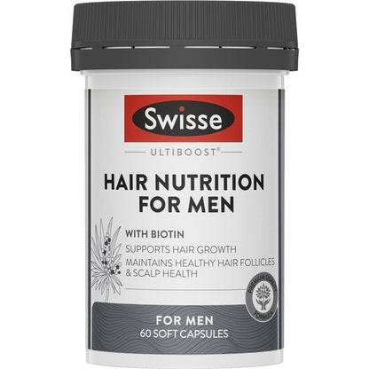 Swisse Hair Nutrition for Men 60 Capsules