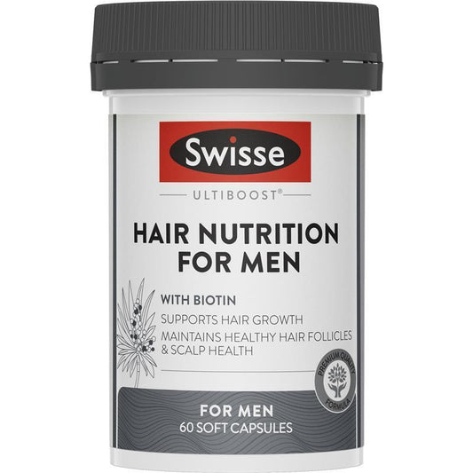 Swisse Hair Nutrition for Men 60 Capsules