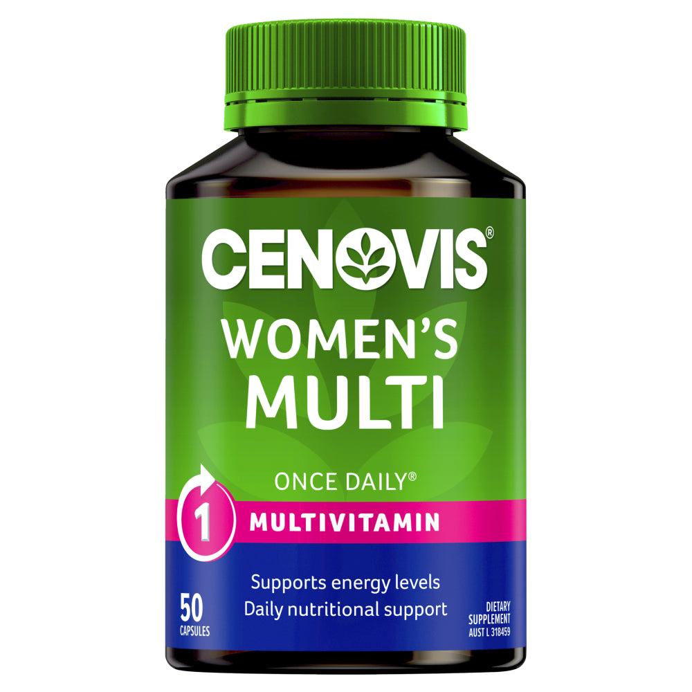 Cenovis Women'S Multi 50 Capsules Once Daily Womens Health Multivitamin